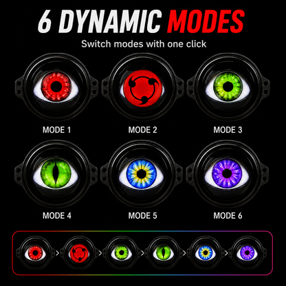 Demon Car Eye LED Headlights