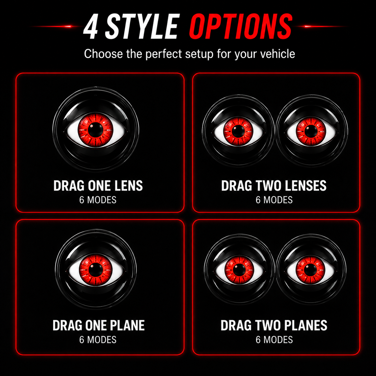 Demon Car Eye LED Headlights