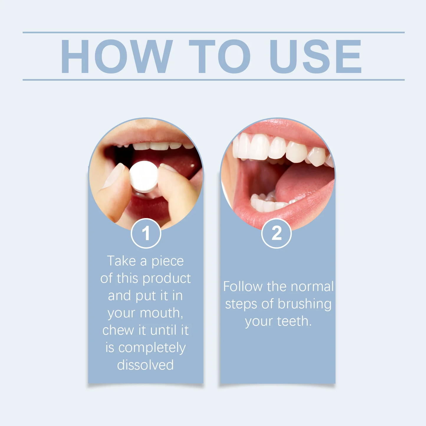 Whitening Toothpaste Tablets